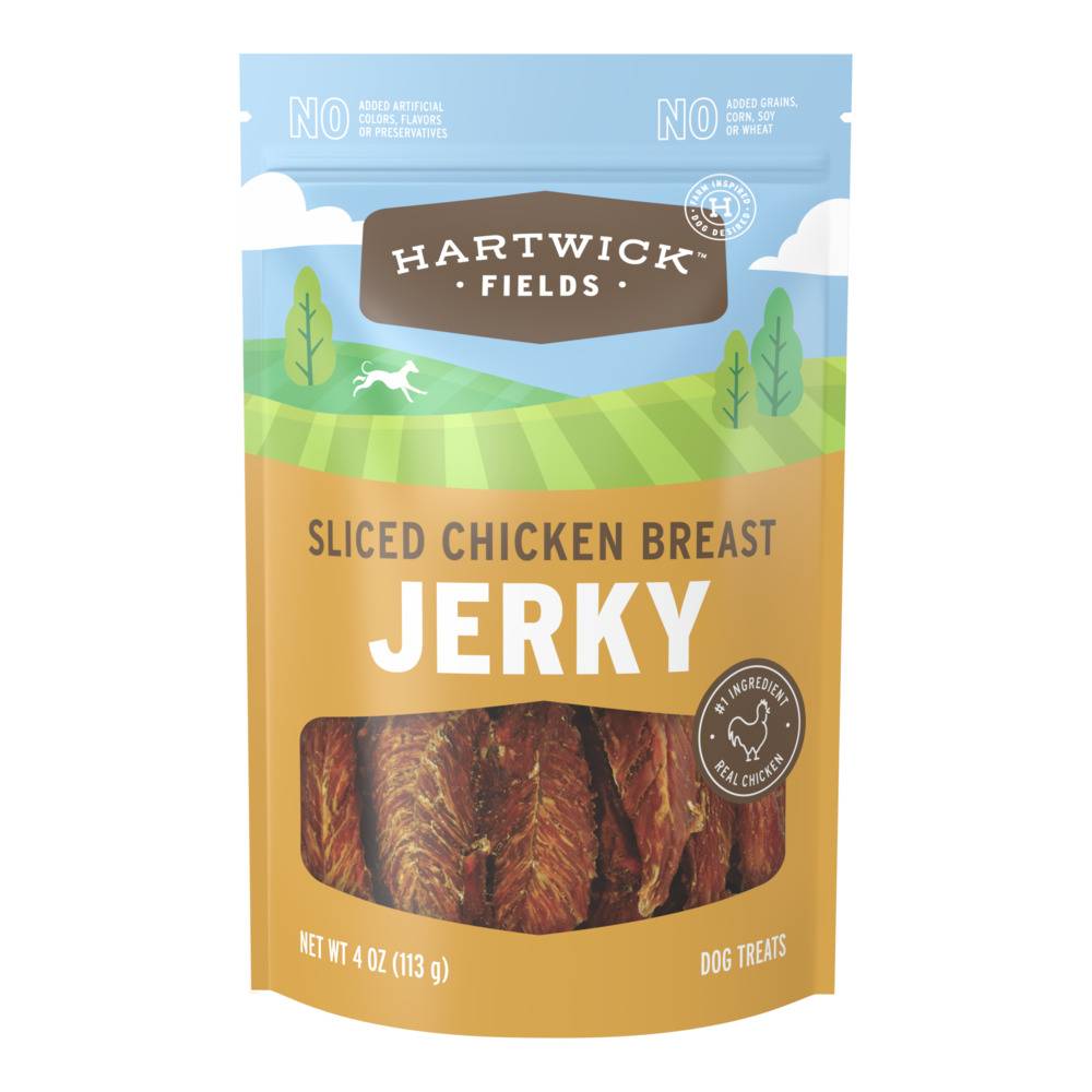 Hartwick Fields Sliced Chicken Breast Jerky Dog Treats (20 oz)