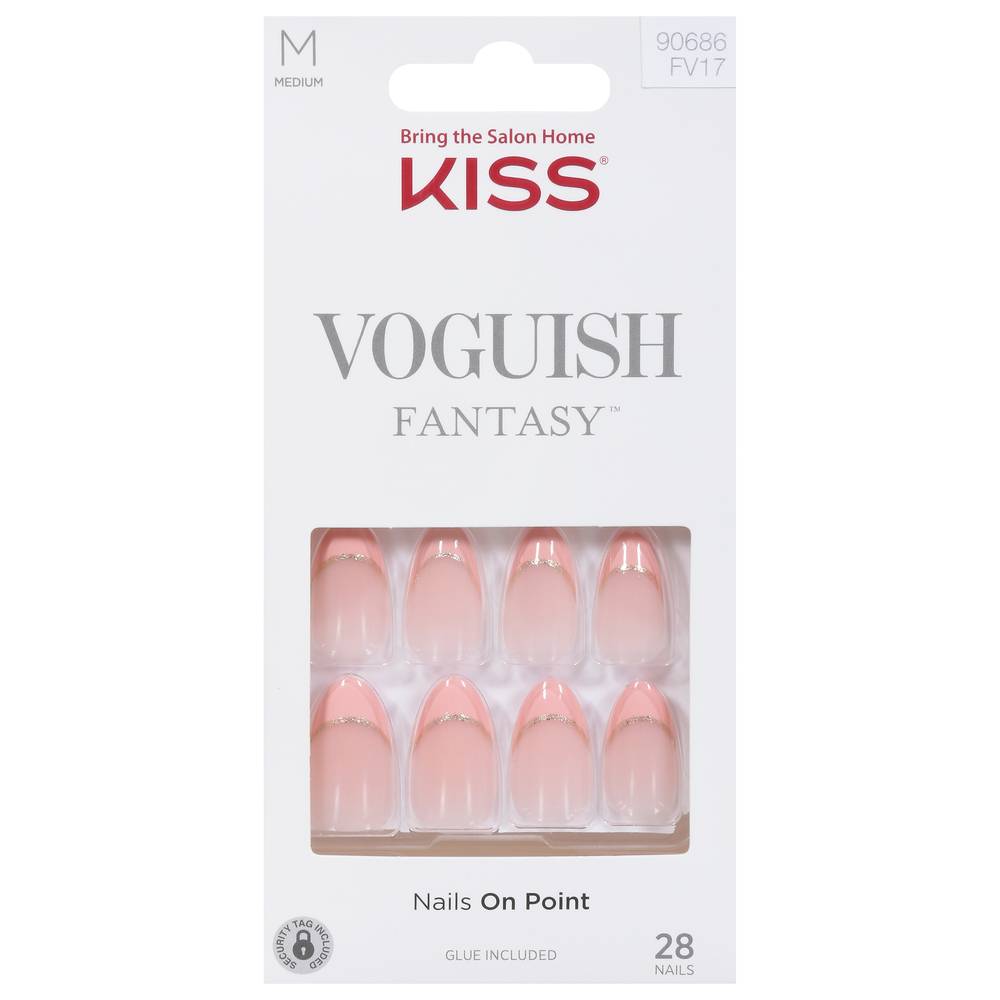 KISS Voguish Fantasy Nails on Point Medium