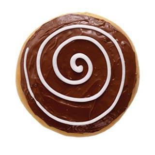Hazelnut Swirl Donut