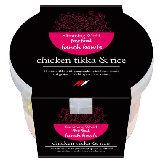 Slimming World Free Food Lunch Bowls Chicken Tikka & Rice