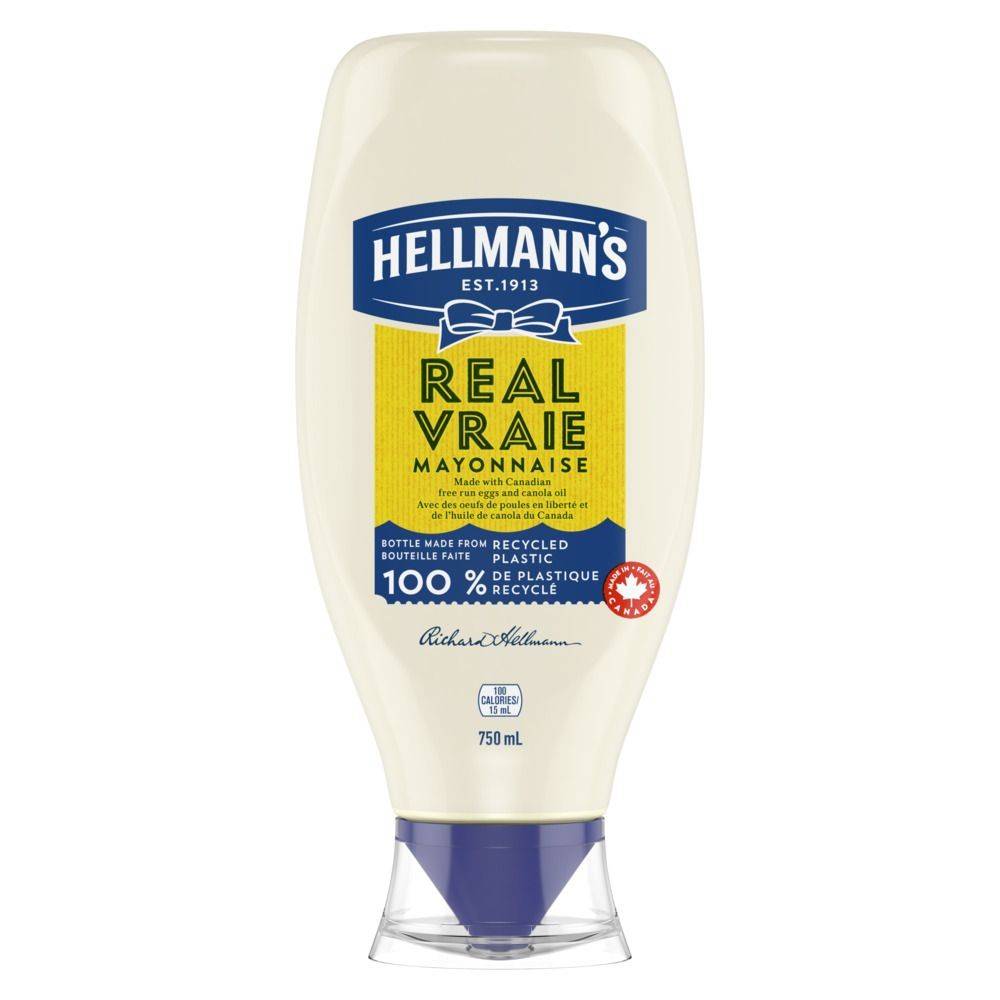 Hellmann's Real Vraie Mayonnaise (750 g)