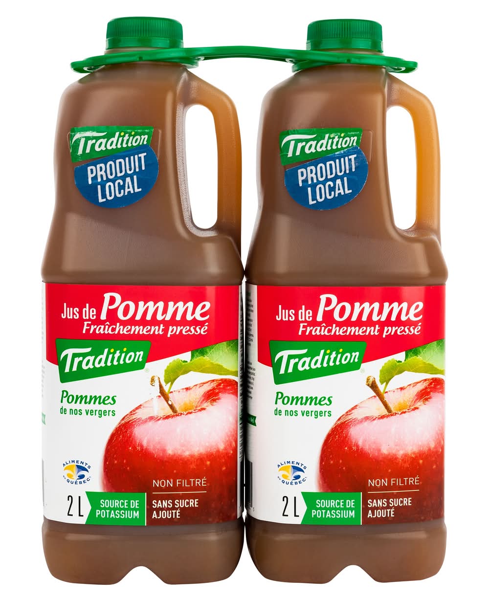 Tradition - Jus De Pomme, 2 X 2 L / Tradition Sweet Apple Cider, 2 X 2 L