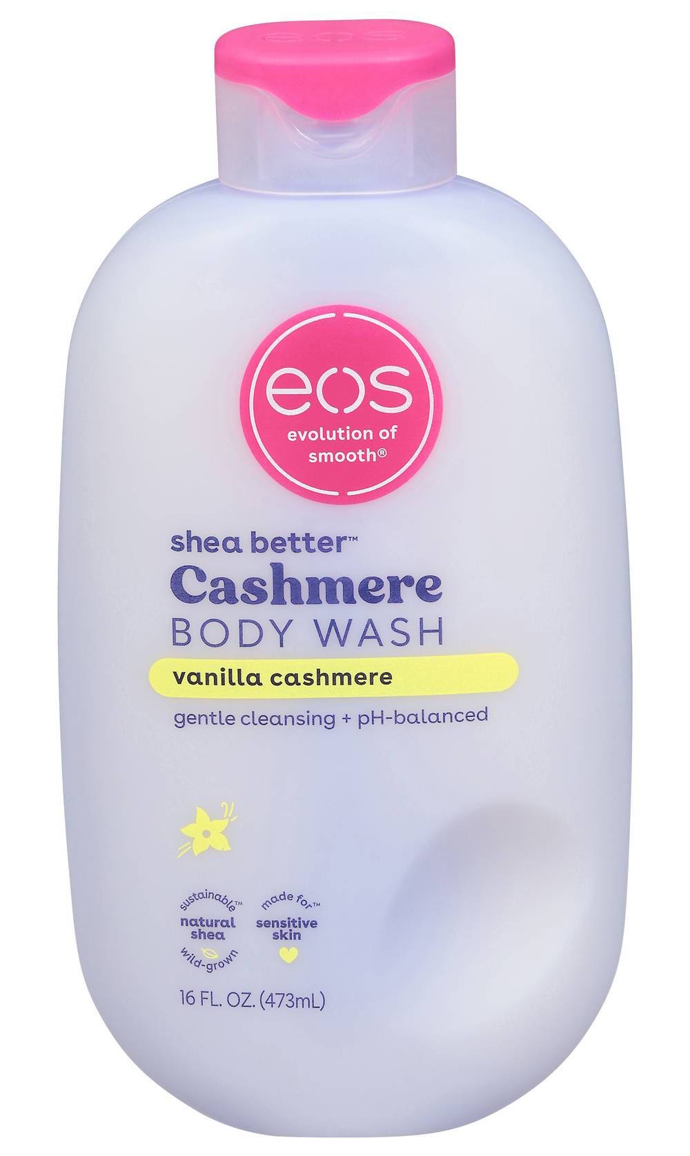 eos Shea Better Cashmere Body Wash, Vanilla (16 fl oz)