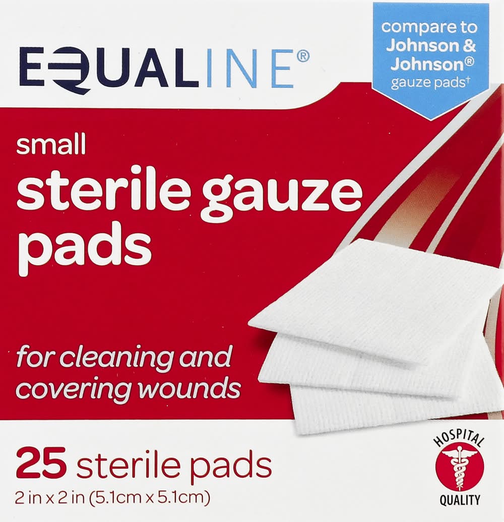 Equaline Small Sterile Gauze Pads (3.6 oz)