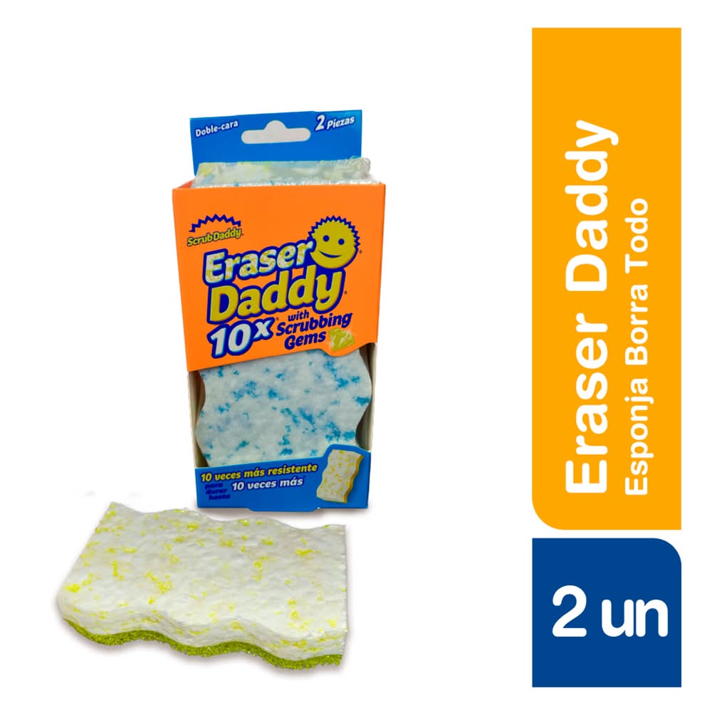 Scrub Daddy · Esponjas eraser daddy (2 un)