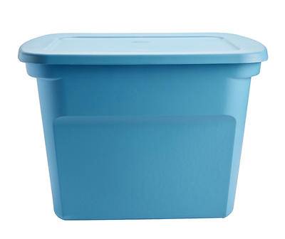 Sterilite Metro Storage Tote With Lid (blue)