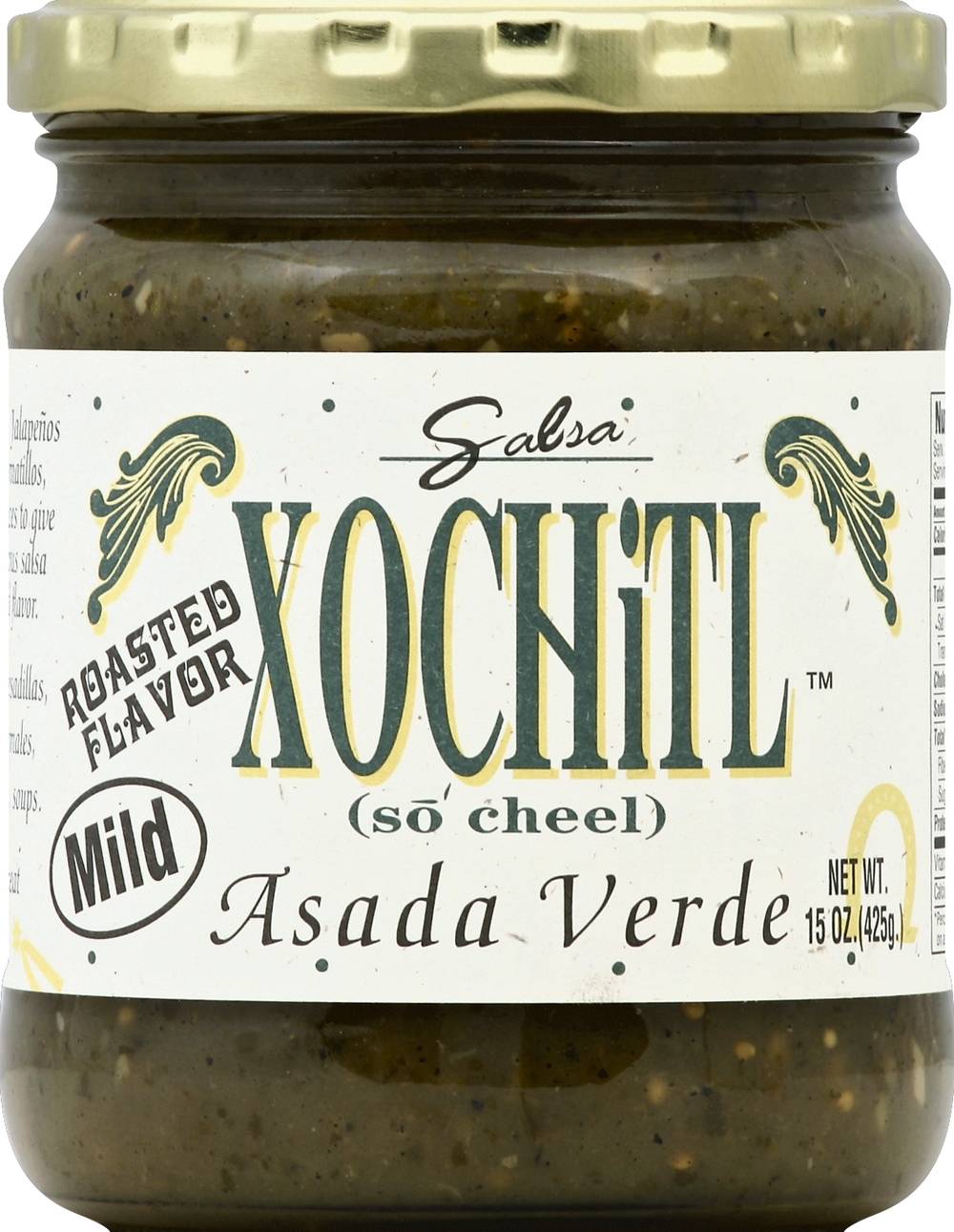 Xochitl Mild Verde Salsa Asada (15 oz)