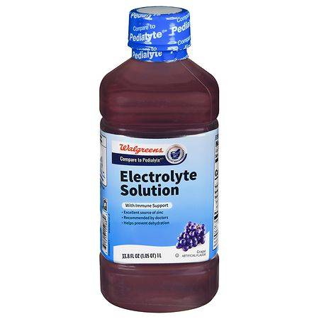 Walgreens Electrolyte Solution Grape (33.8 fl oz)
