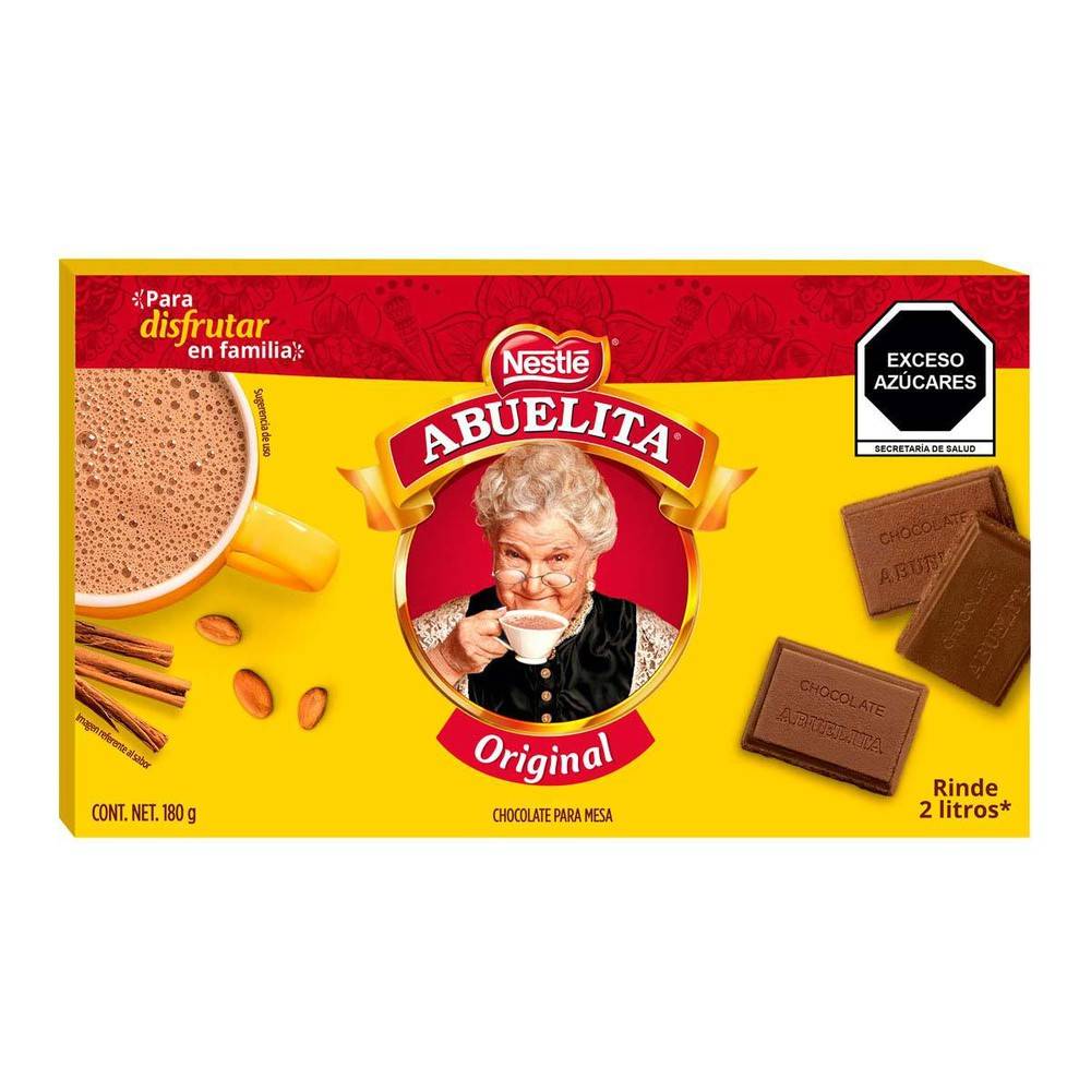 Abuelita chocolate en tablilla (barra 180 g)