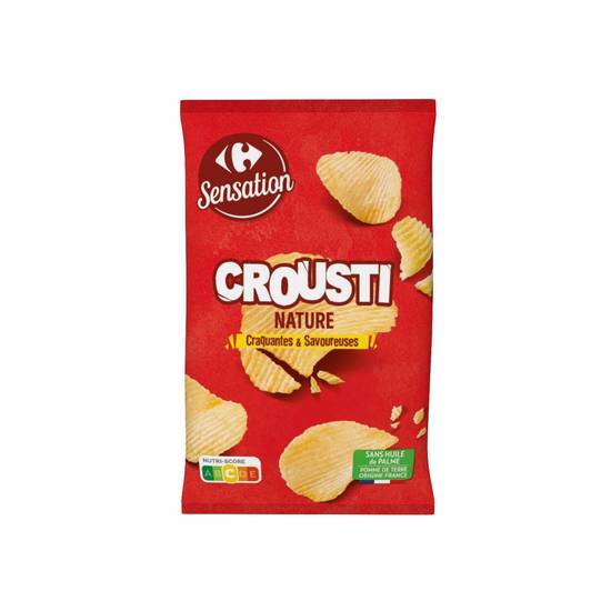 Carrefour Sensation - Chips crousti nature