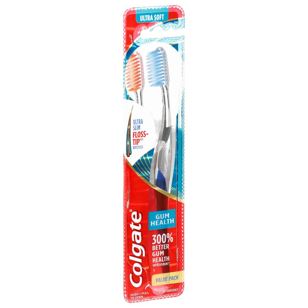 Colgate Gum Health Ultra Soft Toothbrush (2 ct)