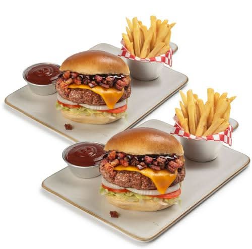 2 American Bacon Burger