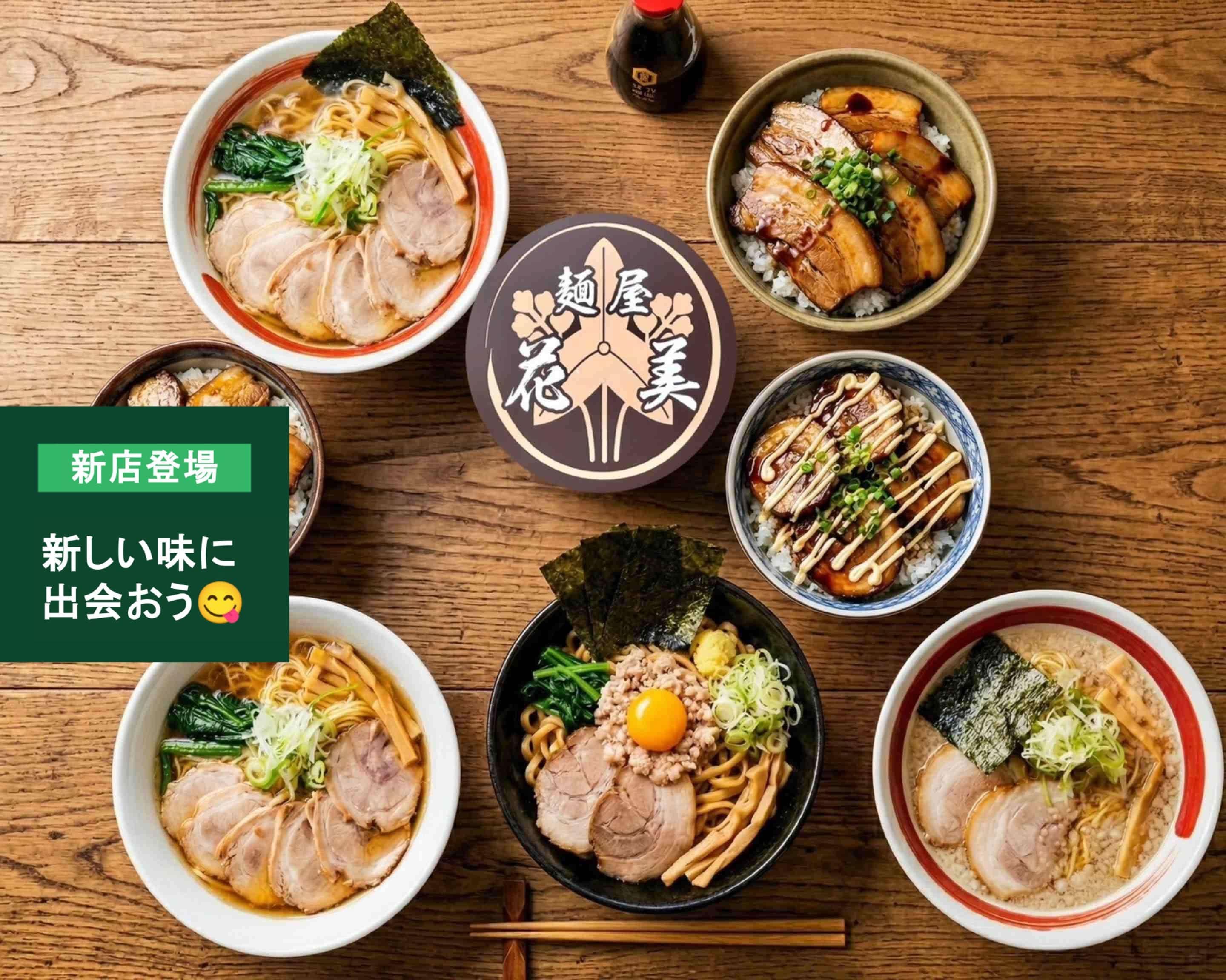 ラーメン・まぜそば】麵屋 花美 【ra-men・mazesoba】menya hanabi の