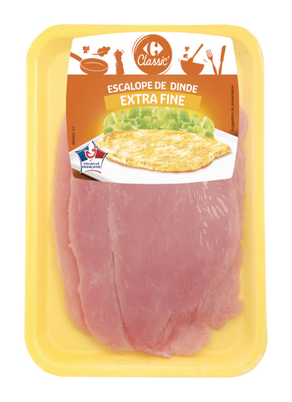 Carrefour - Escalopes de dinde (390g)