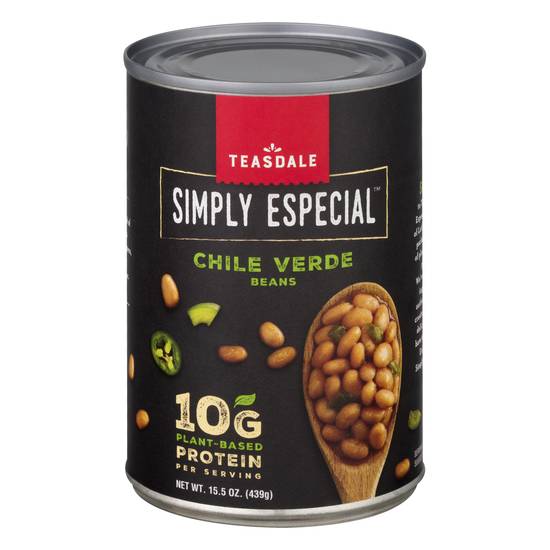 Teasdale Simply Especial Chile Verde Beans