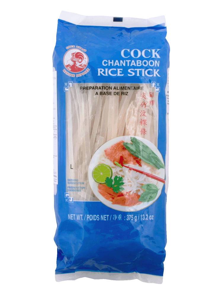 Cock brand fideos de arroz (bolsa 375 g)