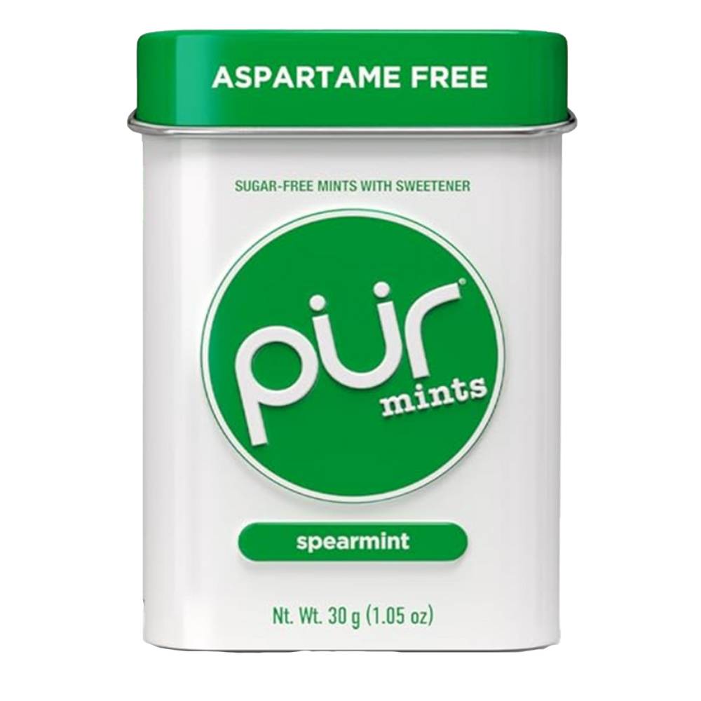 PÜR Aspartame Mints, Spearmint (30 g)