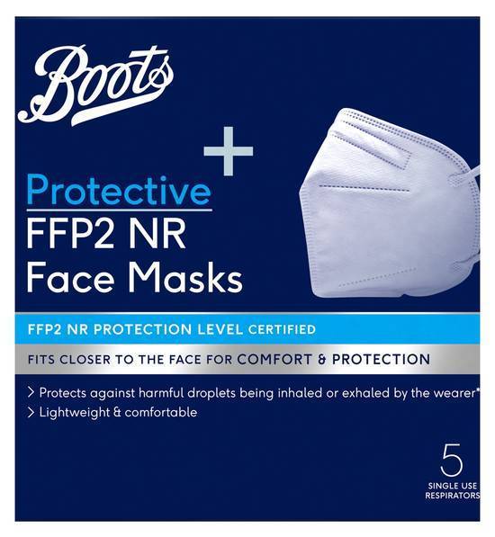 Boots Protective Ffp2 Nr Face Masks