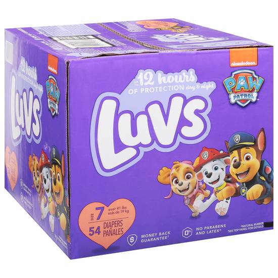 Luvs Paw Patrol Diapers (size 7) (24ct)