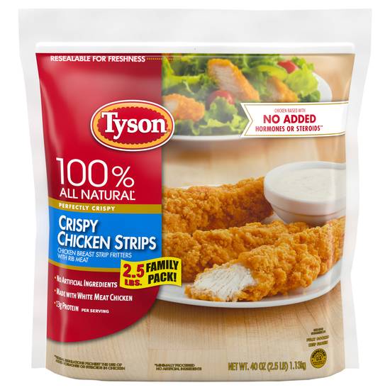 Tyson Full Cooked Crispy Chicken Strips