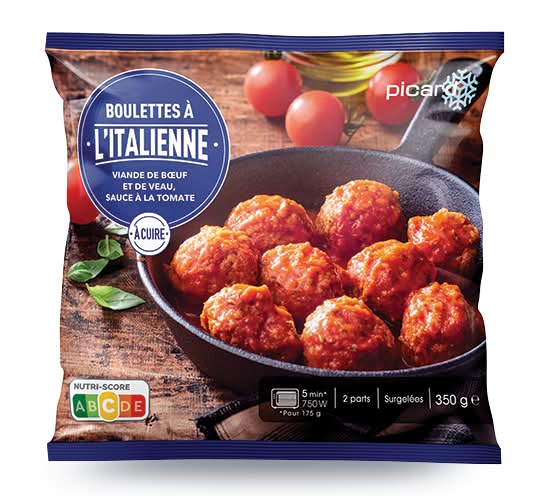 Boulettes à l'italienne viande de bœuf et de veau