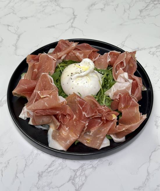 Burrata, Proscuitto and Rocket