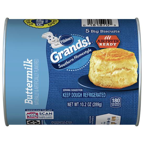 Pillsbury Grands! Southern Homestyle Buttermilk Biscuits (5 ct)