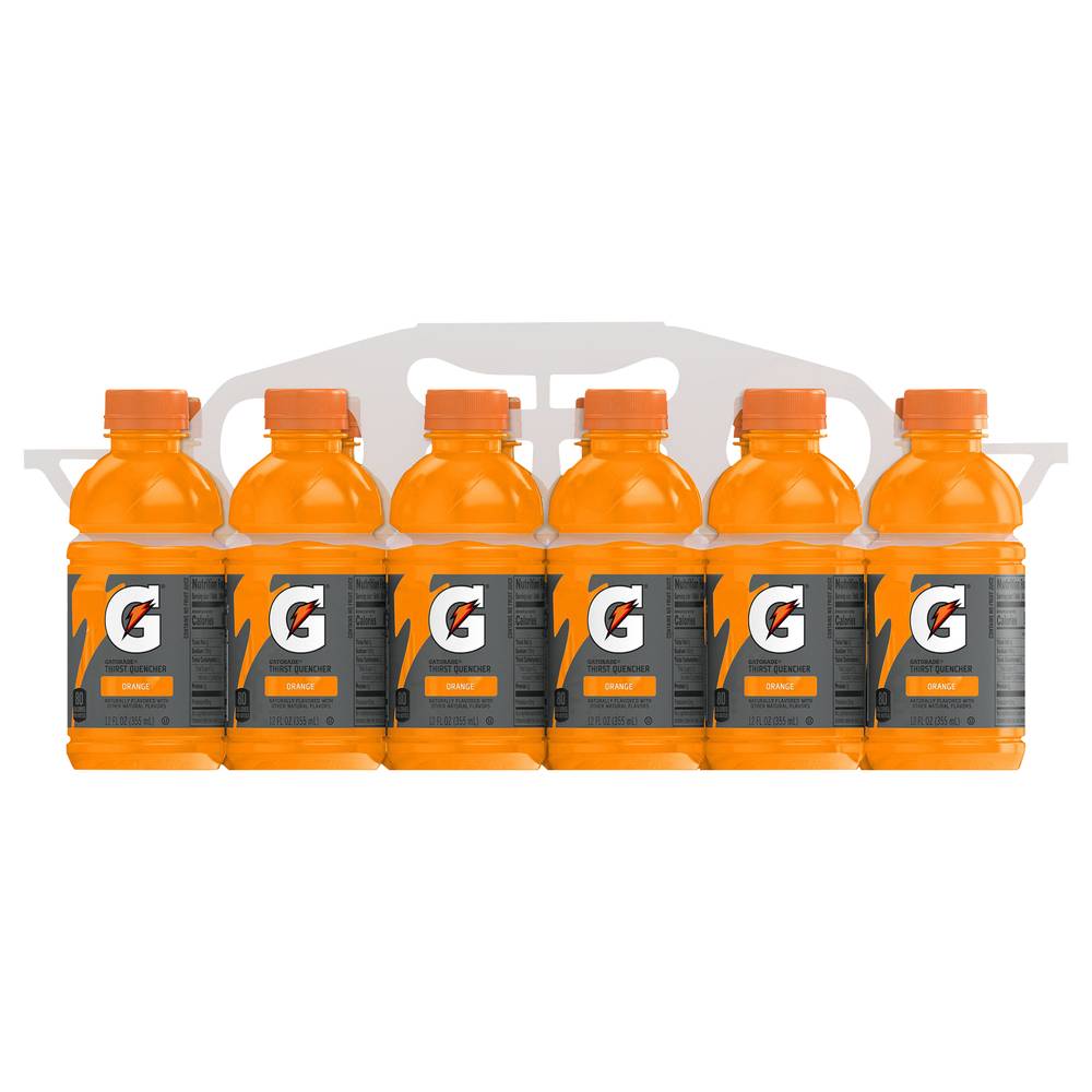 Gatorade Thirst Quencher Sports Drink, Orange (12 x 12 fl oz)