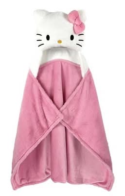 Hello Kitty Kids' Hooded Blanket
