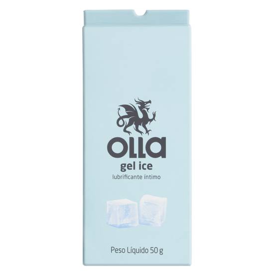 Olla gel lubrificante íntimo ice (50g)
