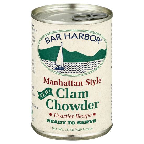 Bar Harbor Ready To Serve Manhattan Style Clam Chowder