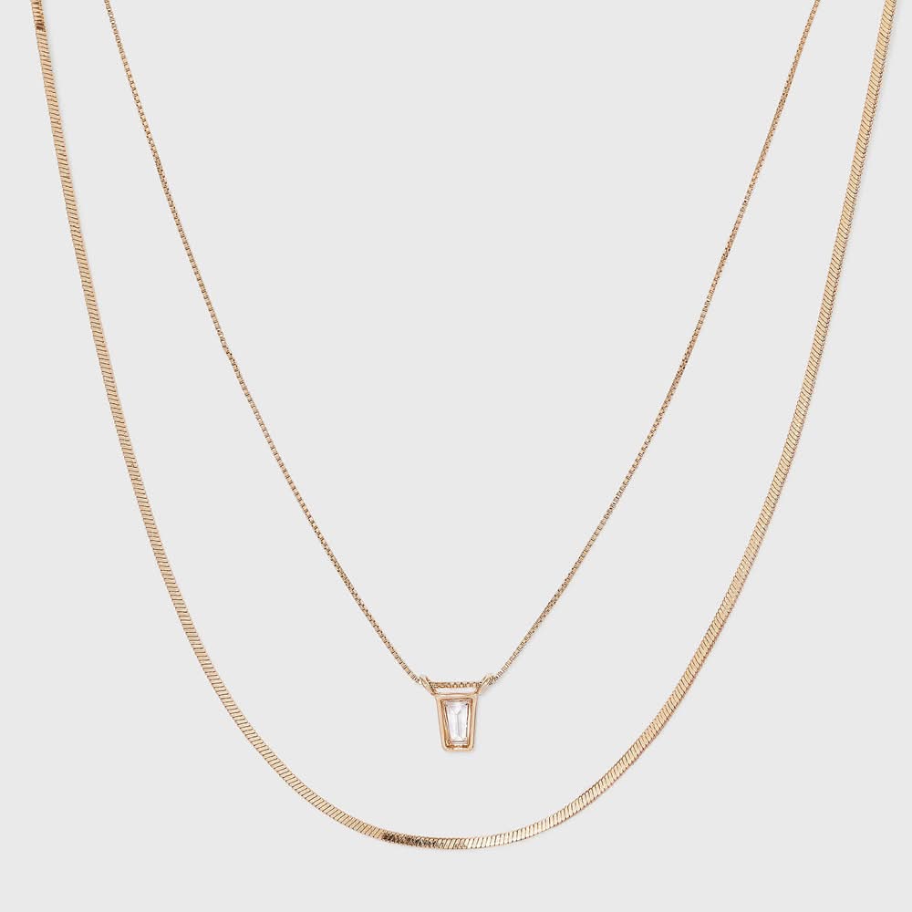 A New Day Delicate Layered Necklace