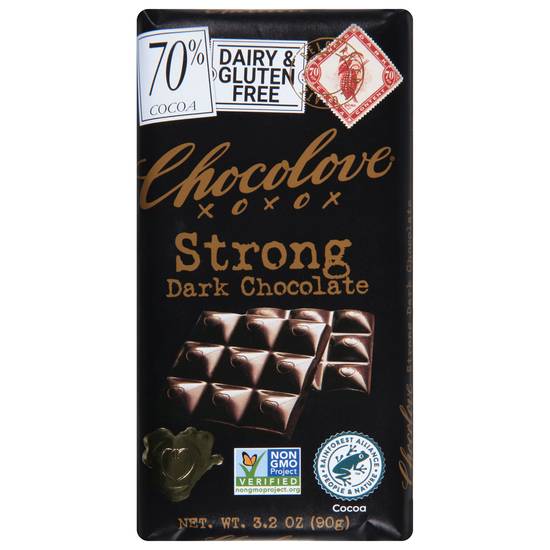 Chocolove Strong Dark Chocolate 70% Cocoa