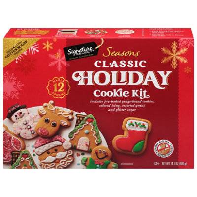 SIGNATURE SELECT SEASONS CLASSIC HOLIDAY COOKIE KIT