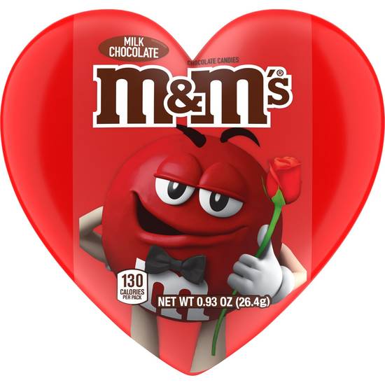 Order M&M'S Valentine's Day Milk Chocolate Candy Gift Heart, 0.93 oz food online from CVS store, OCEAN SPRINGS on bringmethat.com