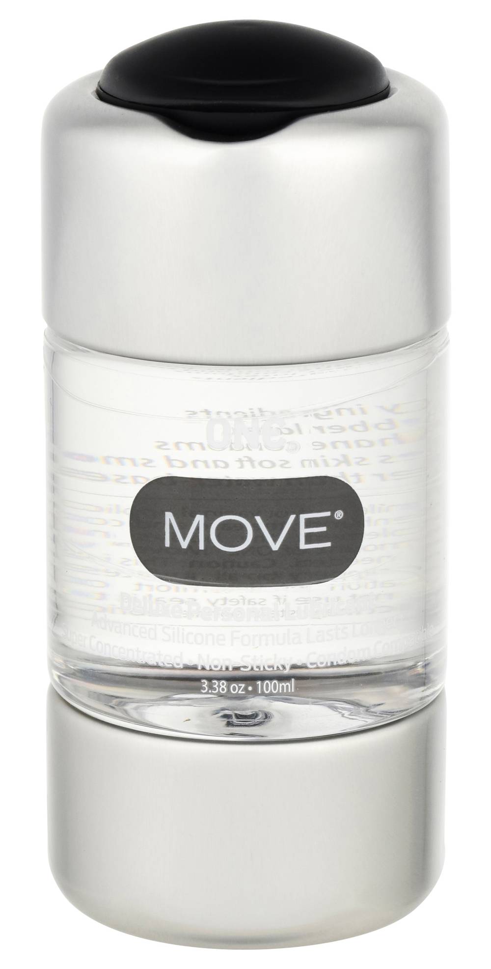 One Move Deluxe Personal Silic Lubricant (4.4 oz)