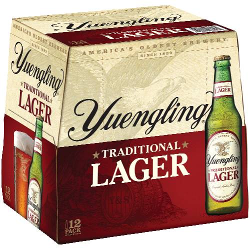 Yuengling Original Amber Lager 12 Pack Bottles