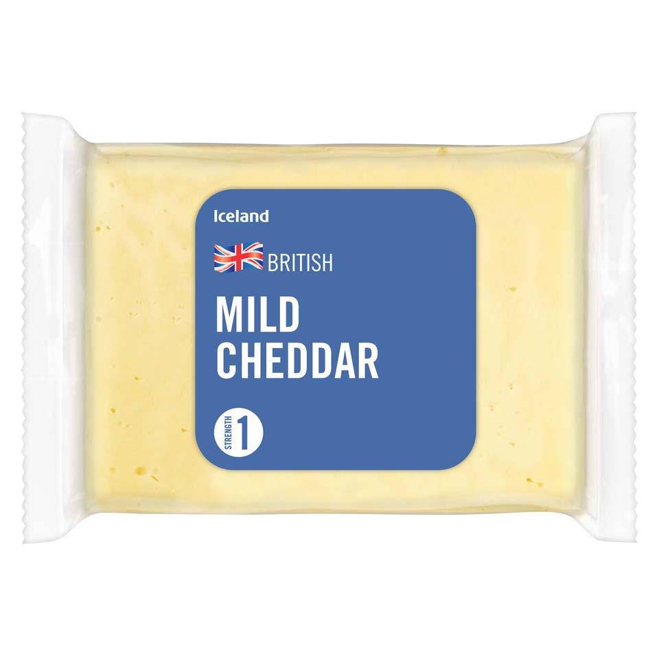 Iceland Mild Cheddar Cheese (220g)