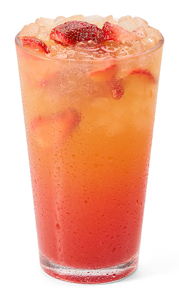 Strawberry Passionfruit Iced Refresher