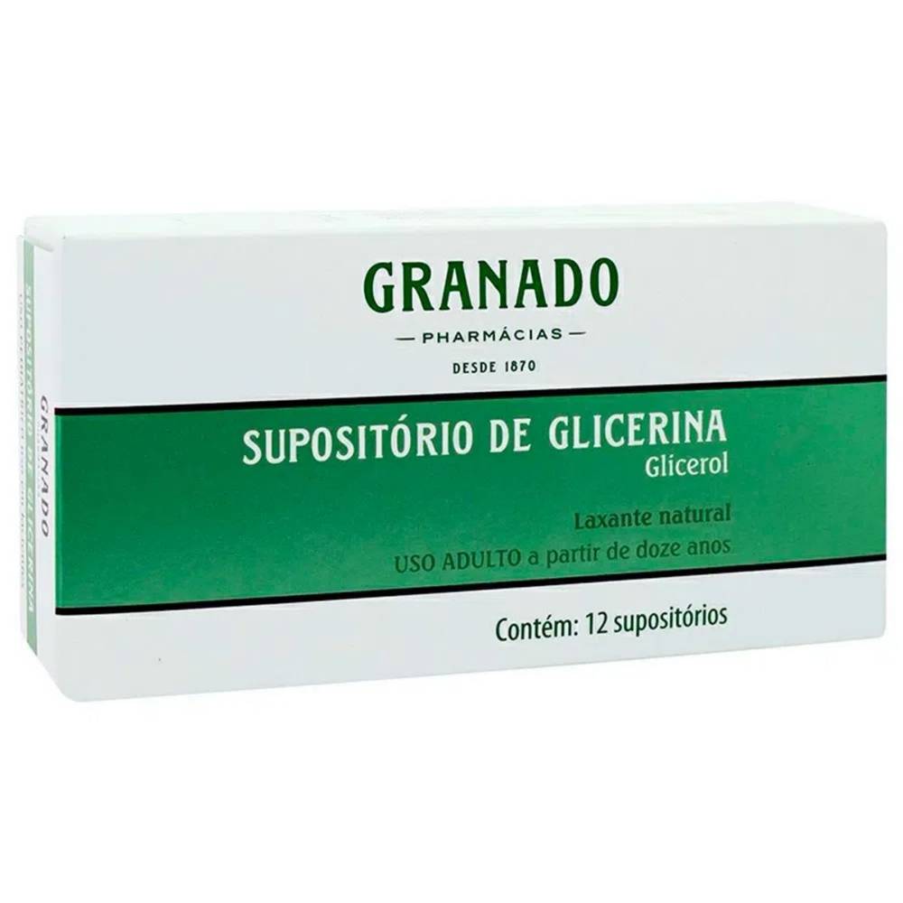 Granado laxante supositório de glicerina adulto (12x4g)