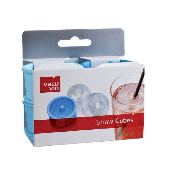 Straw Ice Cubes Set Of 4