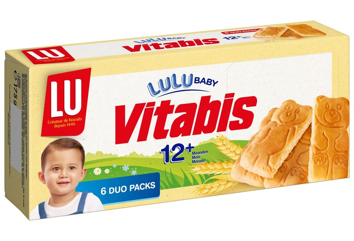 LU LuLu Vitabis Baby Biscuits Dès 12 Mois 175g