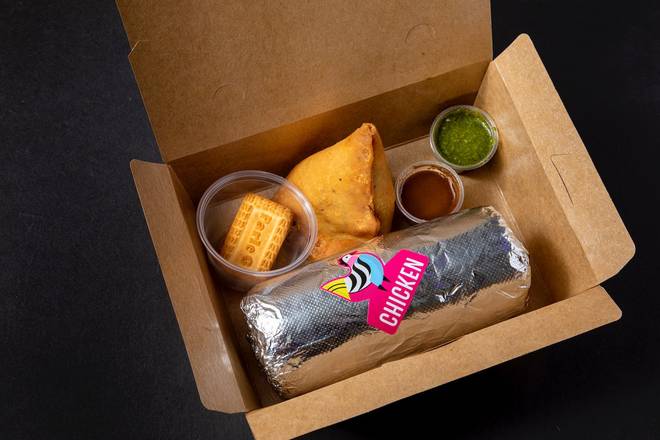 Punjabi by Nature Burrito Combo Meal Deal