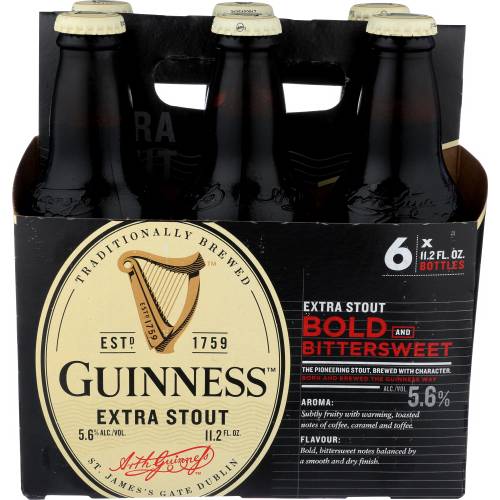 Guinness Stout 6 Pack Bottles