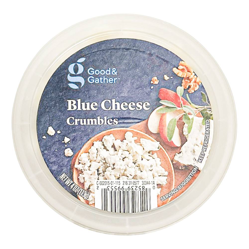 Good & Gather Blue Cheese Crumbles (4 oz)