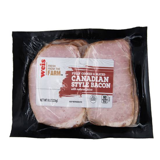 Weis Quality Canadian Bacon