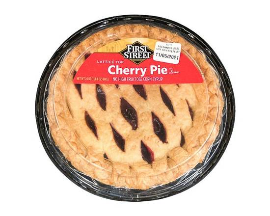 First Street · Lattice Top Cherry Pie (24 oz)