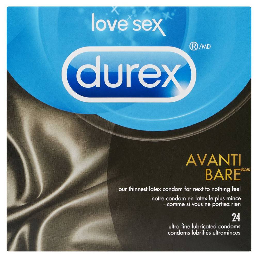 Durex Avanti Bare Latex Condoms (48 g)
