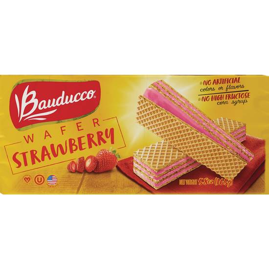 Bauducco Wafer Cookies Strawberry