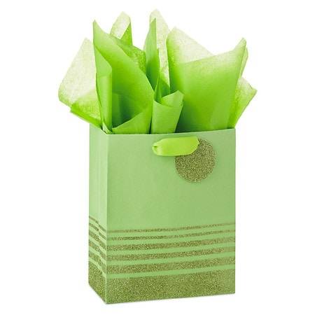 Hallmark Lime Green Tissue Paper Gift Bag